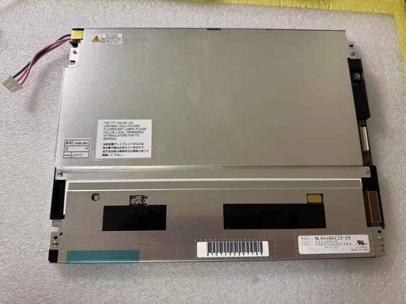 10.4 inch NL6448BC33-29 LCD Screen Display Panel ,stock test shows normal
10.4 inch NL6448BC33-29 LCD Screen Display Panel ,stock test shows normal