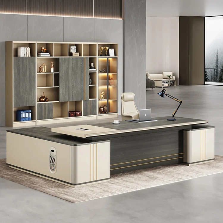 Modern Office Furniture L Shaped Wooden Executive Office Desk CEO Desk Multi-function
Modern Office Furniture L Shaped Wooden Executive Office Desk CEO Desk Multi-function