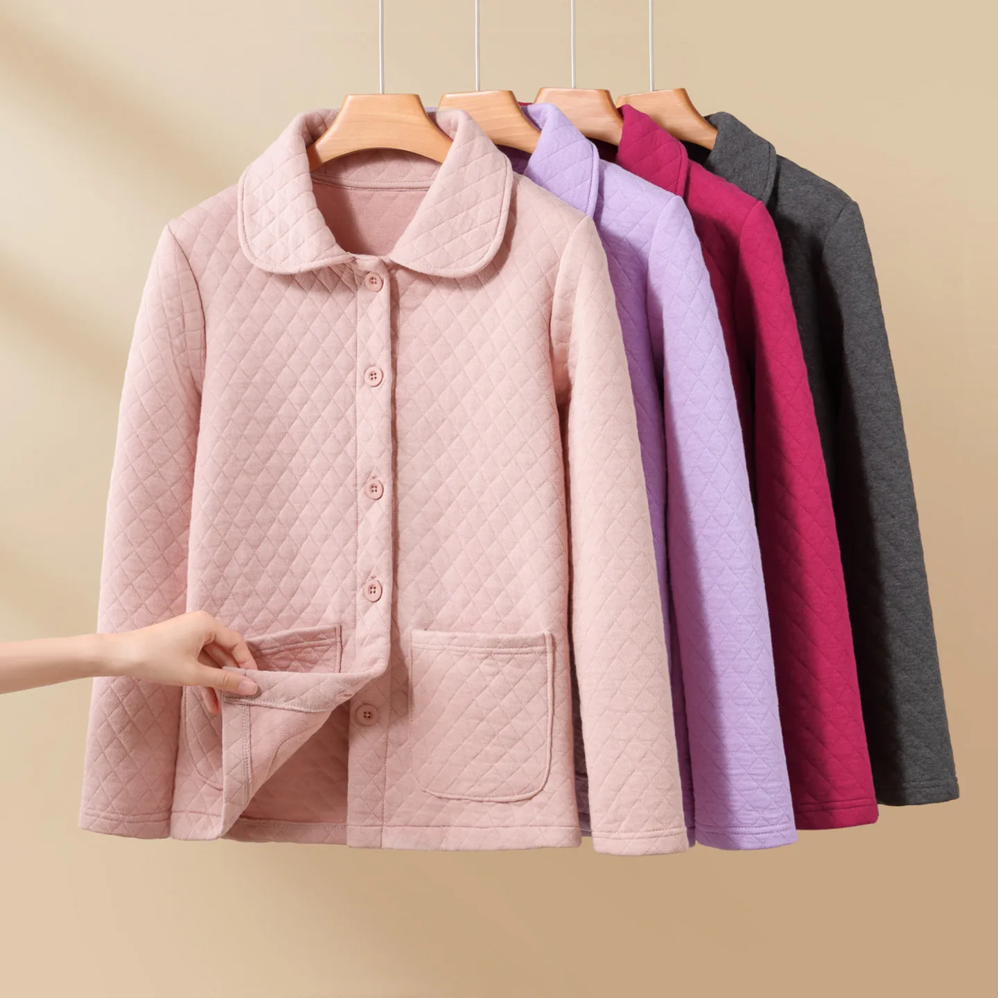 Теплый длинный комбинезон с хлопковой подкладкой Thiened для женщин, зимняя свободная верхняя одежда для мам, топ больших размеров
Теплый длинный комбинезон с хлопковой подкладкой Thiened для женщин, зимняя свободная верхняя одежда для мам, топ больших размеров