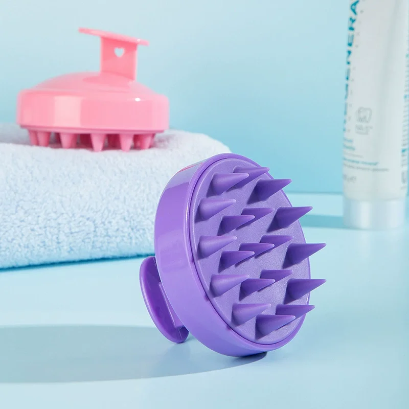 New Silicone Shampoo Brush Head Scalp Massage Comb Cleaning Hair Comb Body Massage Brush Bath Shower Brush Salon Hairdressing
New Silicone Shampoo Brush Head Scalp Massage Comb Cleaning Hair Comb Body Massage Brush Bath Shower Brush Salon Hairdressing