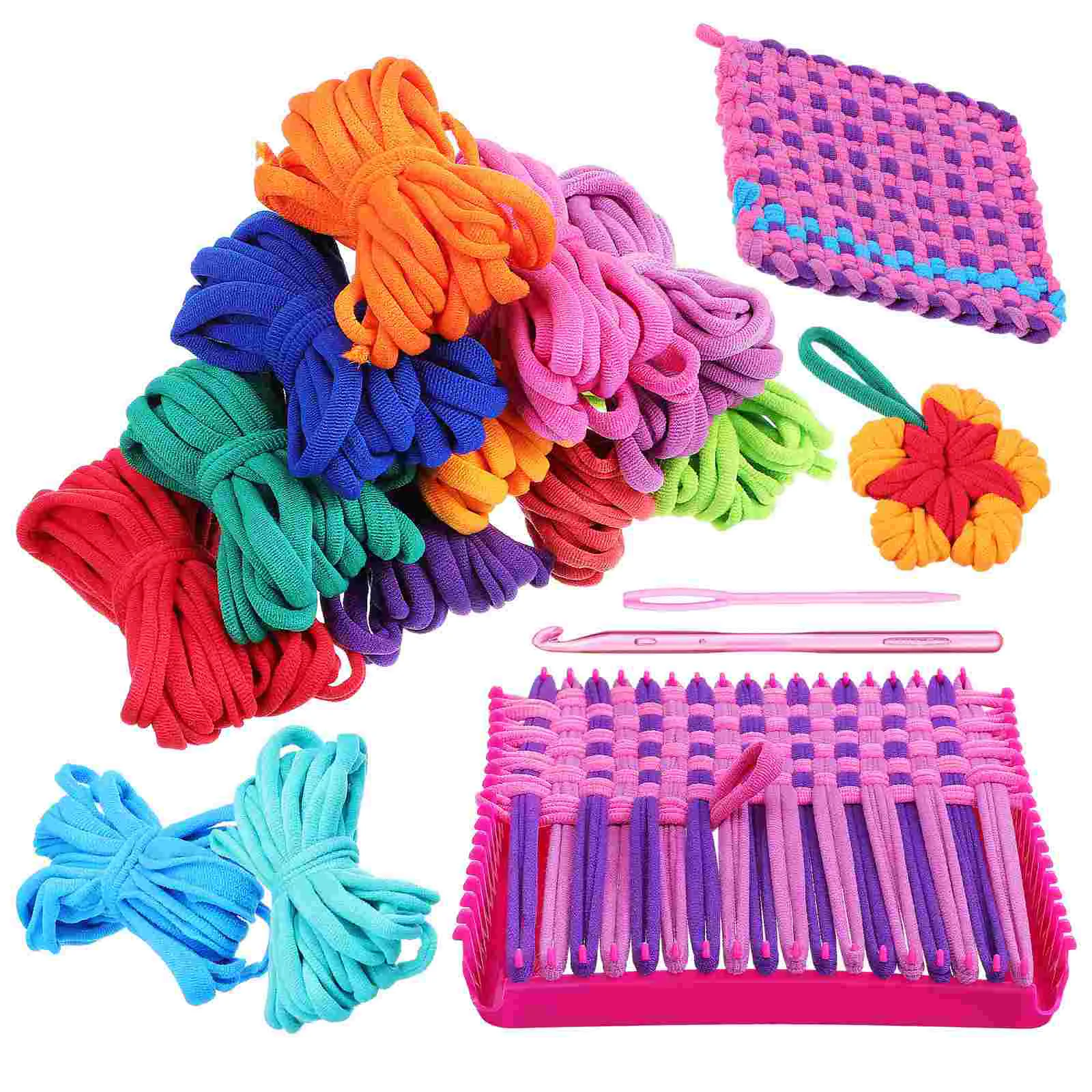 Elastic Rope Braid Toys Kit Plants Beginners Knitting for Children Craft Bracelet Weave Tool Pot Support Kids Acrylic Holder
Elastic Rope Braid Toys Kit Plants Beginners Knitting for Children Craft Bracelet Weave Tool Pot Support Kids Acrylic Holder