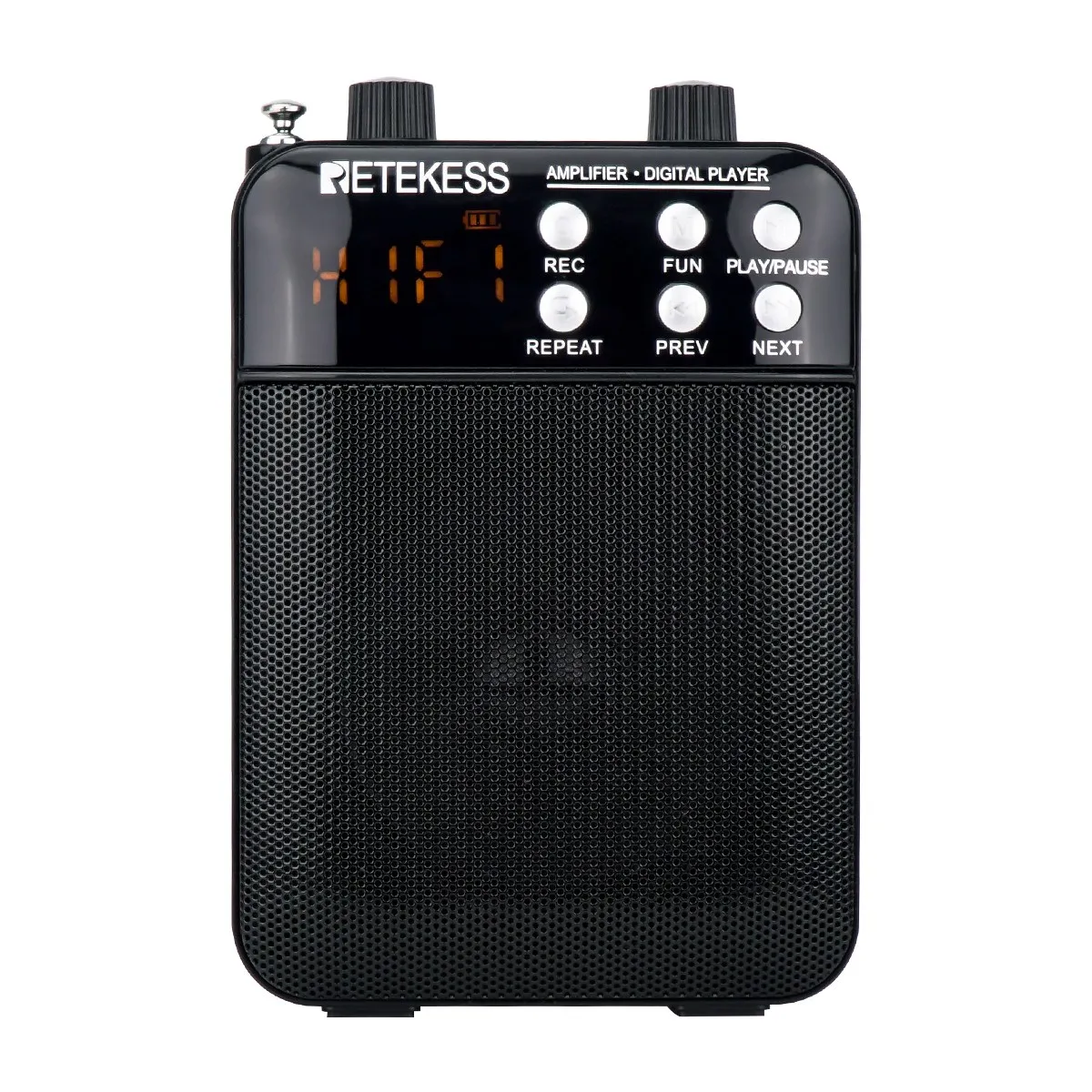 RETEKESS TR619 Megaphone FM Recording Voice Amplifier Teacher Microphone Speaker with USB TF Card Socket AUX in HOT
RETEKESS TR619 Megaphone FM Recording Voice Amplifier Teacher Microphone Speaker with USB TF Card Socket AUX in HOT