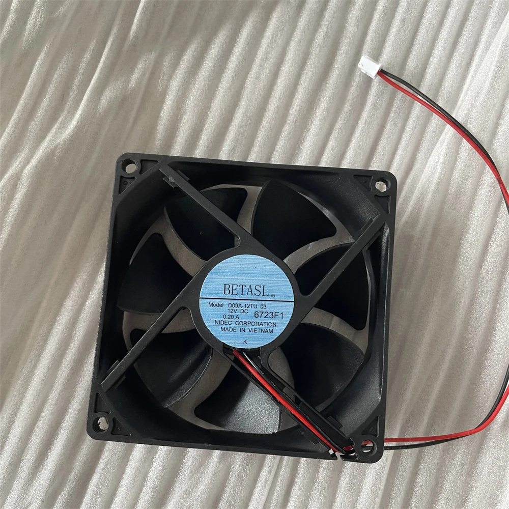 D09A-12TU 12V 0.2A Industrial Cooling Fan, 92x92x25mm DC Axial Fan with Dual Ball Bearing, Low Noise, Long Life for 3D Printer
D09A-12TU 12V 0.2A Industrial Cooling Fan, 92x92x25mm DC Axial Fan with Dual Ball Bearing, Low Noise, Long Life for 3D Printer