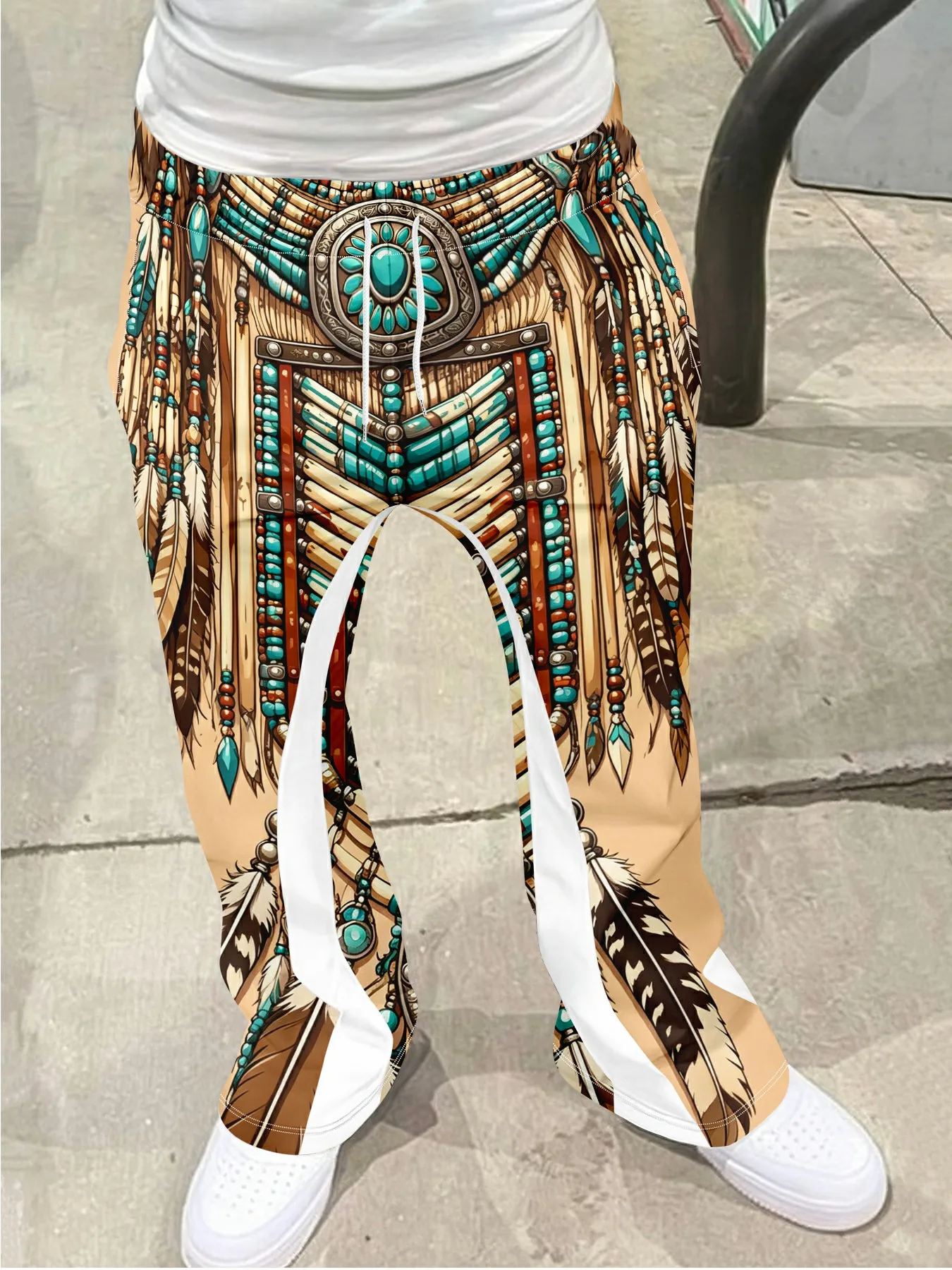 Y2K Retro Hip Hop Flared Pants Unisex Loose Mid Waist 3D Full Print Streetwear Casual Sport Sweat Trousers
Y2K Retro Hip Hop Flared Pants Unisex Loose Mid Waist 3D Full Print Streetwear Casual Sport Sweat Trousers