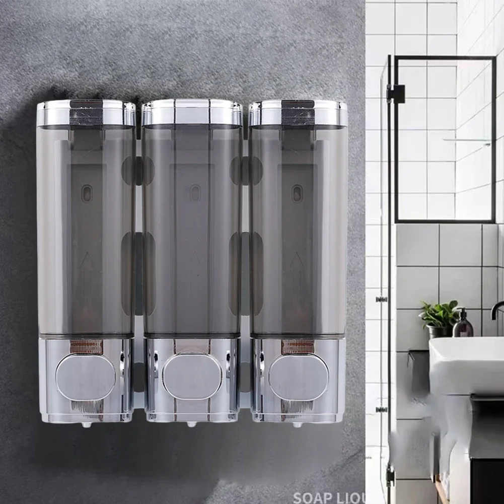 Organize Bathroom and Kitchen with Wall Mounted Shower Pump Dispenser 3 in 1 Design Easy and Precise Dispensing
Organize Bathroom and Kitchen with Wall Mounted Shower Pump Dispenser 3 in 1 Design Easy and Precise Dispensing