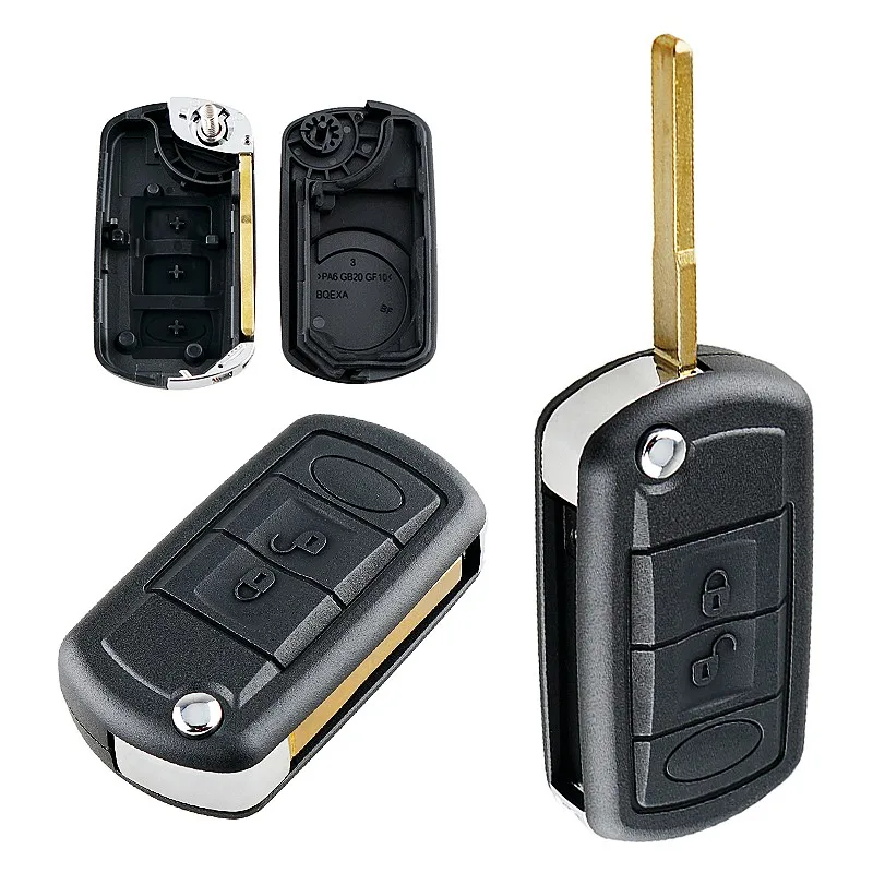 3 Buttons Car Auto Key Fob Case Shell Replacement Flip Folding Remote Cover Fit for LAND ROVER Range Rover Sport LR3 Discovery
3 Buttons Car Auto Key Fob Case Shell Replacement Flip Folding Remote Cover Fit for LAND ROVER Range Rover Sport LR3 Discovery