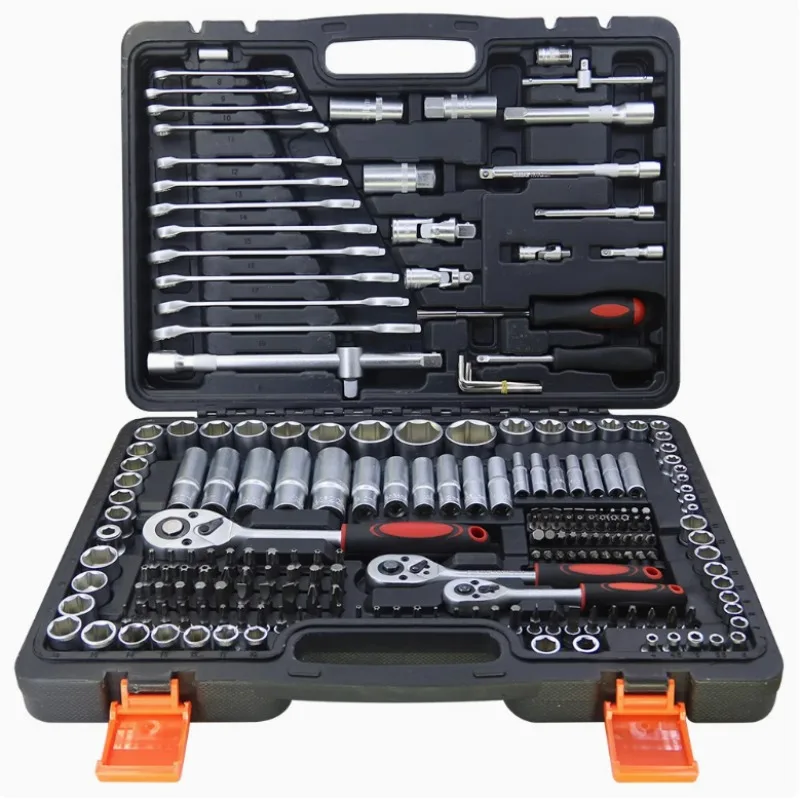 Auto Repair Tool Set, Ratchet Wrench Combination, 24-Tooth, 215 Piece 
Auto Repair Tool Set, Ratchet Wrench Combination, 24-Tooth, 215 Piece