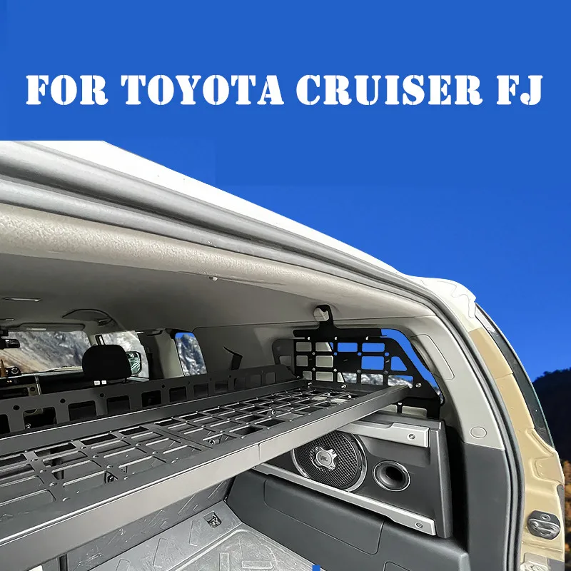 Для Toyota cruiser FJ багажник стойка для хранения Модифицированная подвесная сетчатая занавеска из алюминиевого сплава многослойная рамка высококачественные детали
Для Toyota cruiser FJ багажник стойка для хранения Модифицированная подвесная сетчатая занавеска из алюминиевого сплава многослойная рамка высококачественные детали