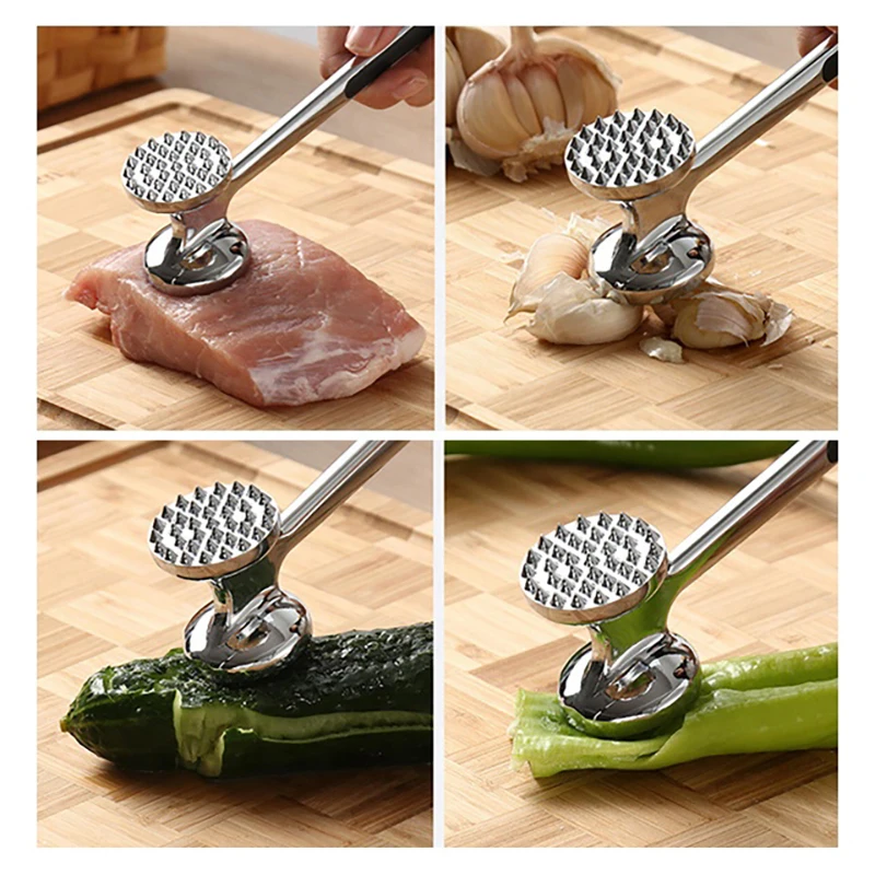 Молоток для мяса из цинкового сплава, молоток для мяса, свободный молоток для свинины, фотомолоток для мяса, креативный кухонный инструмент
Молоток для мяса из цинкового сплава, молоток для мяса, свободный молоток для свинины, фотомолоток для мяса, креативный кухонный инструмент