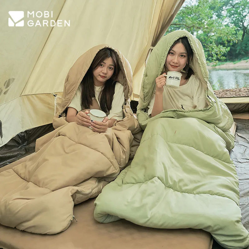 MOBI GARDEN Envelope Sleeping Bag -5℃~15℃ Warm Cotton Ultralight Spliced With Cap for Outdoor Camping Quilt Shawl 1.4kg/1.8kg
MOBI GARDEN Envelope Sleeping Bag -5℃~15℃ Warm Cotton Ultralight Spliced With Cap for Outdoor Camping Quilt Shawl 1.4kg/1.8kg