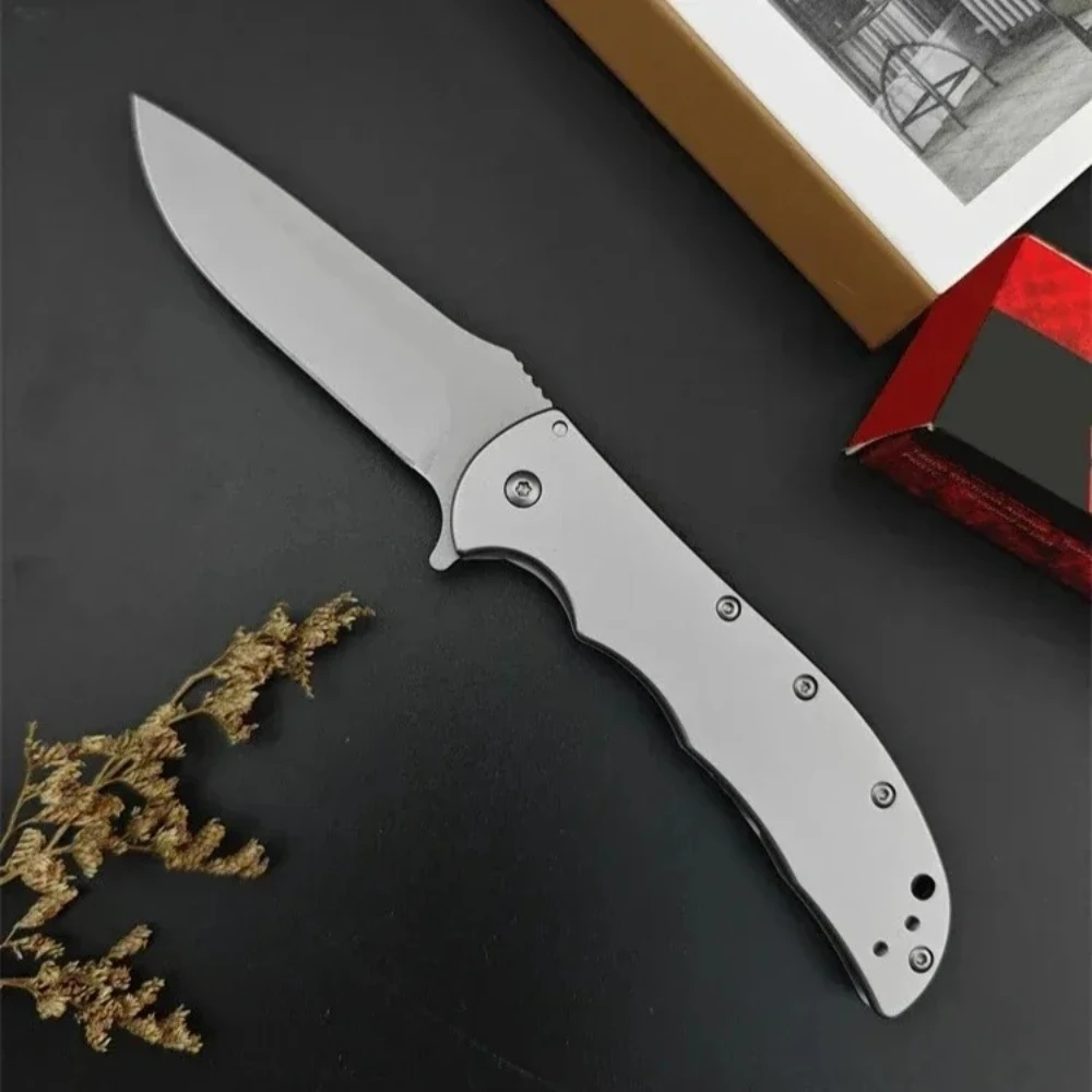 KS 3655 8Cr13Mov Blade 420 Steel Handle High Folding Knife EDC Outdoor Camping Hunting Survival Military Tactical Knife
KS 3655 8Cr13Mov Blade 420 Steel Handle High Folding Knife EDC Outdoor Camping Hunting Survival Military Tactical Knife