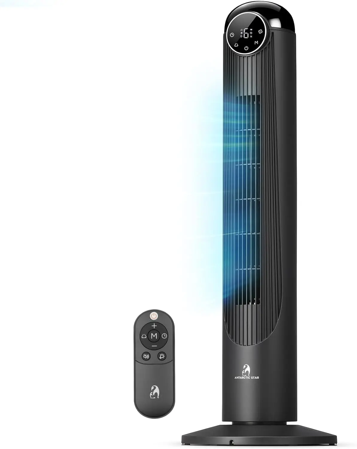 T36 Tower Fan-36 Inch, Bladeless Oscillating Fan with Remote, 6 Speeds & 4 Modes, LED Display, 9H Timer, Quiet Floor St
T36 Tower Fan-36 Inch, Bladeless Oscillating Fan with Remote, 6 Speeds & 4 Modes, LED Display, 9H Timer, Quiet Floor St