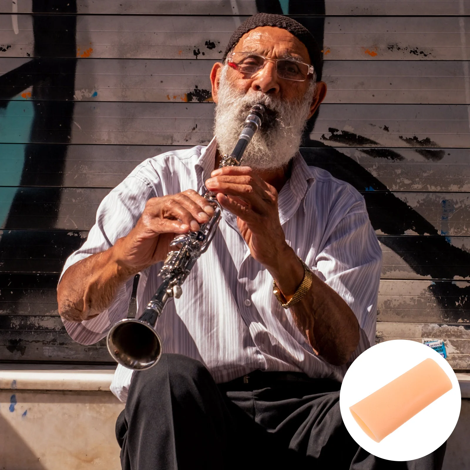 Silicone Finger Protector Thumb Cover For Clarinet Saxophone Digital Wind Instruments Universal Instrument Finger Sleeve
Silicone Finger Protector Thumb Cover For Clarinet Saxophone Digital Wind Instruments Universal Instrument Finger Sleeve