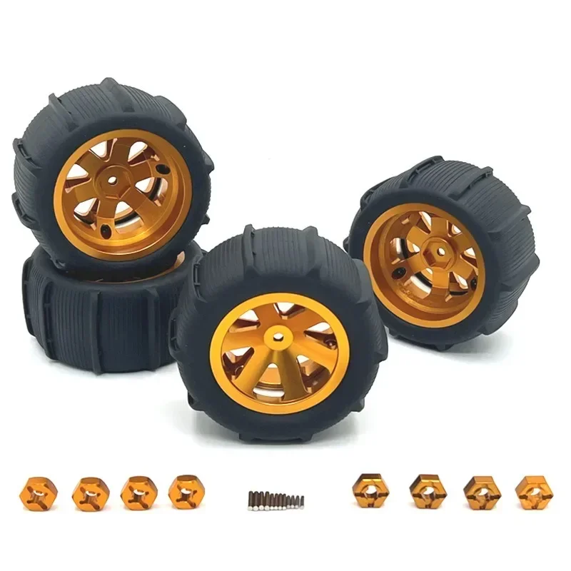 Металлические усиленные колесные диски с зажимами для шин для MJX, WLtoys, SCY, JJRC, RiiarIo, LC, HuanSu и других моделей радиоуправляемых машин.
Металлические усиленные колесные диски с зажимами для шин для MJX, WLtoys, SCY, JJRC, RiiarIo, LC, HuanSu и других моделей радиоуправляемых машин.