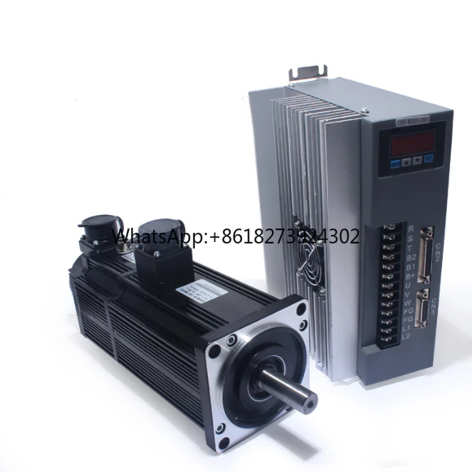 7.5KW CNC AC Servo Motor Driver Kit 180ST-M48015 48N.M 1500rpm 380VAC + AASD-70A 380V Driver With 3M Encoder + motor Cable
7.5KW CNC AC Servo Motor Driver Kit 180ST-M48015 48N.M 1500rpm 380VAC + AASD-70A 380V Driver With 3M Encoder + motor Cable