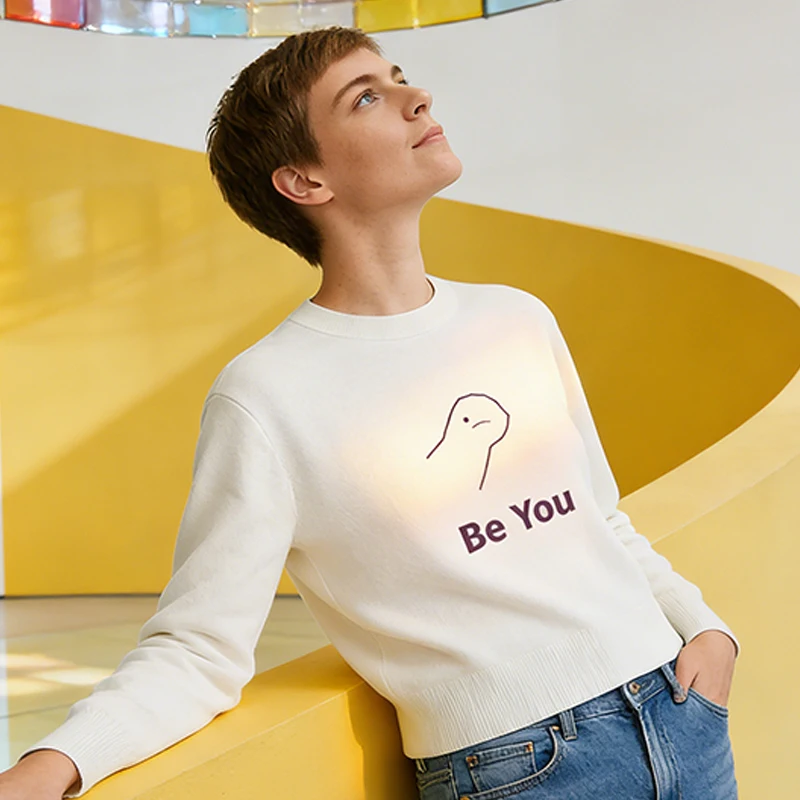 Women's Crew Neck Cat Embroidery Sweater Loose Autumn Winter New Style Lazy Style Knitted Top Gothic Harajuku Knitted Bandwagon
Women's Crew Neck Cat Embroidery Sweater Loose Autumn Winter New Style Lazy Style Knitted Top Gothic Harajuku Knitted Bandwagon