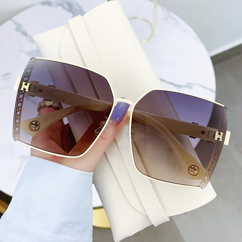 New Women's Trimming Sunglasses Fashion Vibrato Net Red Plain Big Square Sunglasses Trendy Sunshade Sunglasses
New Women's Trimming Sunglasses Fashion Vibrato Net Red Plain Big Square Sunglasses Trendy Sunshade Sunglasses