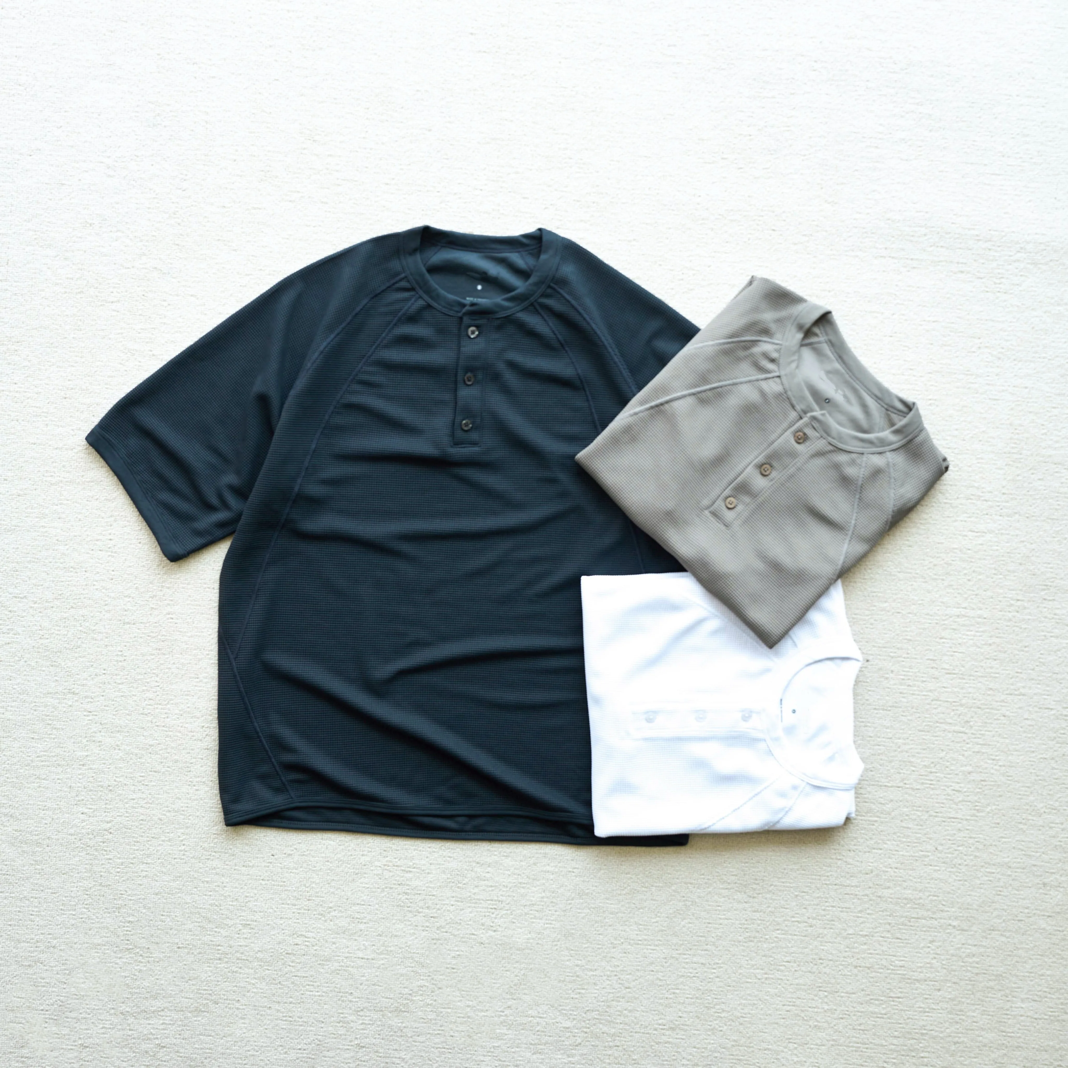 GDW 26SS Mesh WF Henley T-shirt Waffle Spliced 3D Cut Quick Dry Breathable Functional Short Sleeve
GDW 26SS Mesh WF Henley T-shirt Waffle Spliced 3D Cut Quick Dry Breathable Functional Short Sleeve