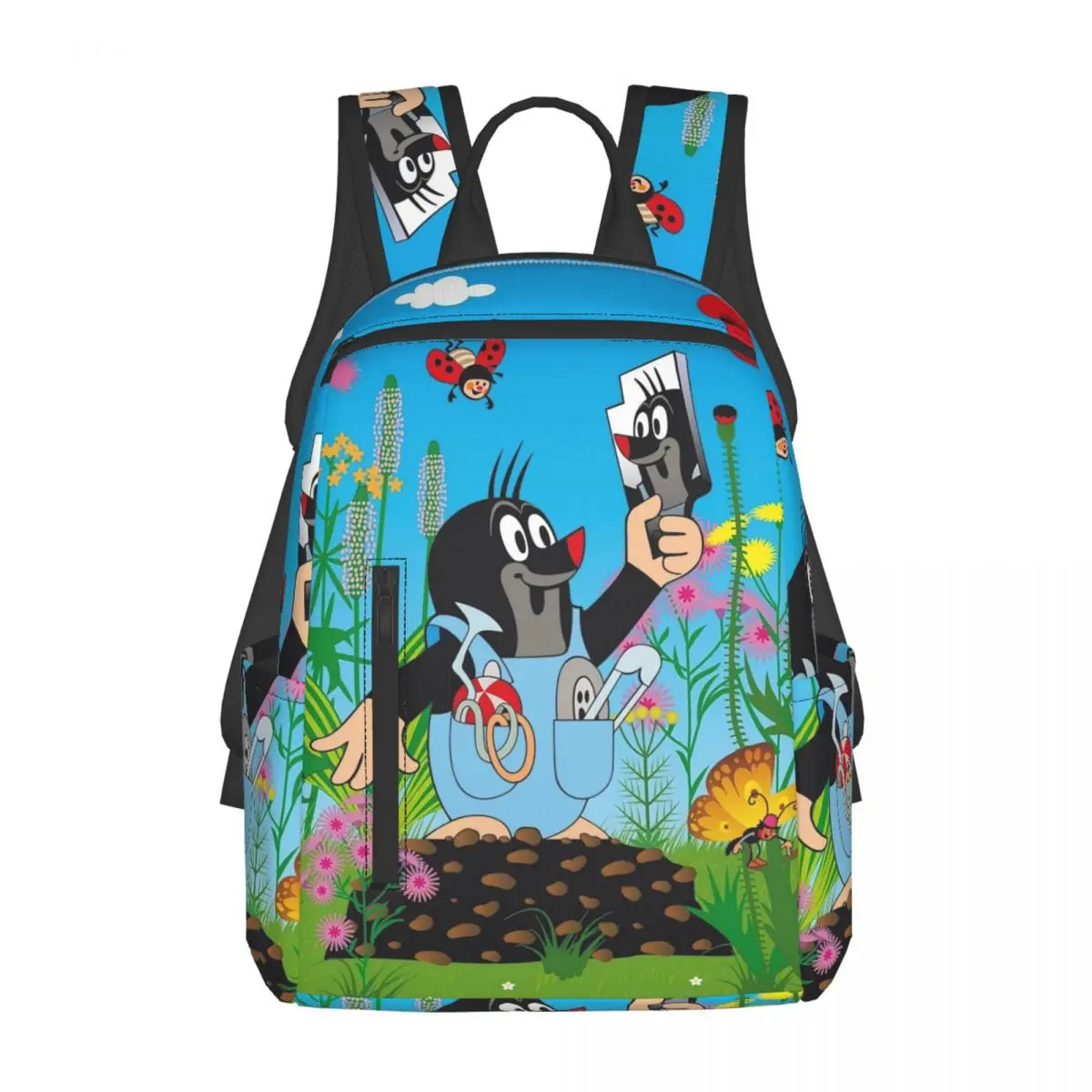 Рюкзак Mole Happy Krtek, вместительный детский рюкзак, школьная сумка, сумки на плечо для мужчин и женщин
Рюкзак Mole Happy Krtek, вместительный детский рюкзак, школьная сумка, сумки на плечо для мужчин и женщин