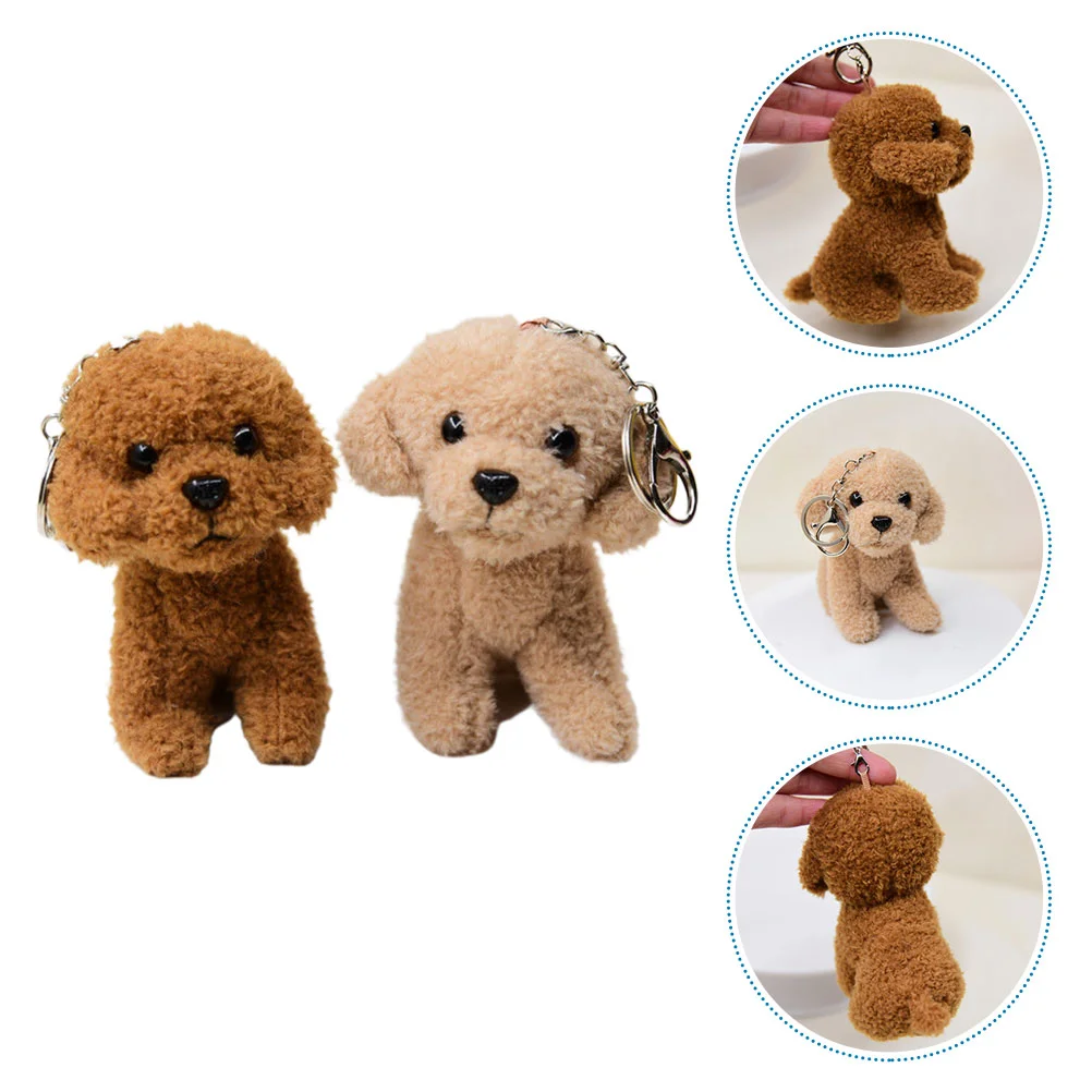 2 Pcs Cartoon Dog Keychain Lovely Plush Puppy Keychains Toys Adorable Bag Pendant Supplies Portable
2 Pcs Cartoon Dog Keychain Lovely Plush Puppy Keychains Toys Adorable Bag Pendant Supplies Portable