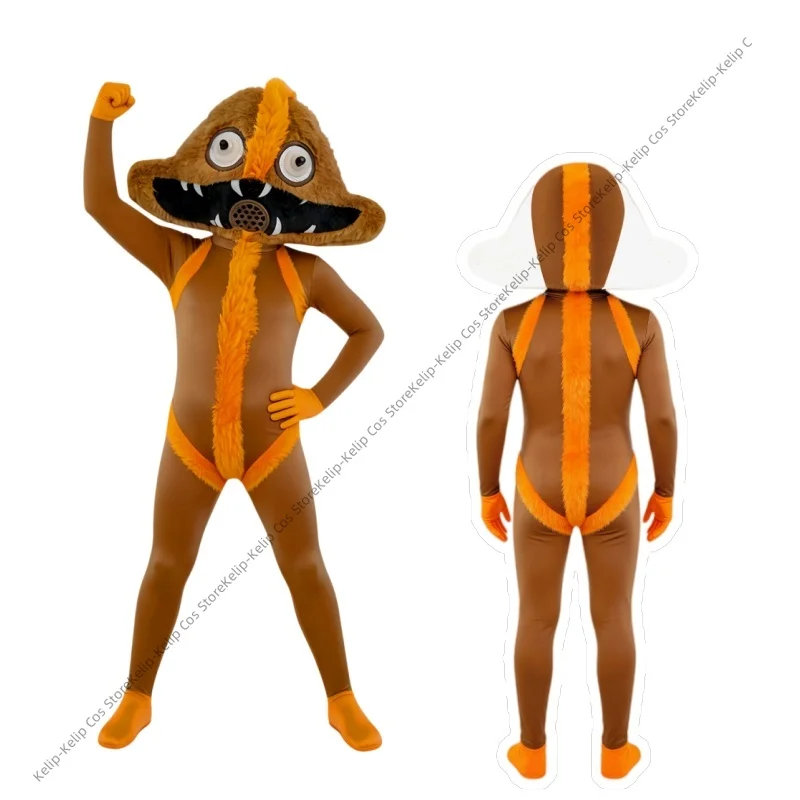 Playtime Brown Plush Monster Cosplay Costume Fuzzy Jumpsuit with Mascot Head Mask Full Set for Halloween Party Outfits 2026
Playtime Brown Plush Monster Cosplay Costume Fuzzy Jumpsuit with Mascot Head Mask Full Set for Halloween Party Outfits 2026