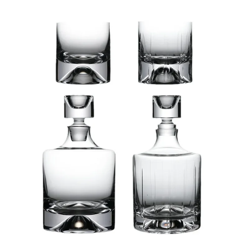 Simple style Modern simple crystal glass dispenser Whisky wine bottle
Simple style Modern simple crystal glass dispenser Whisky wine bottle