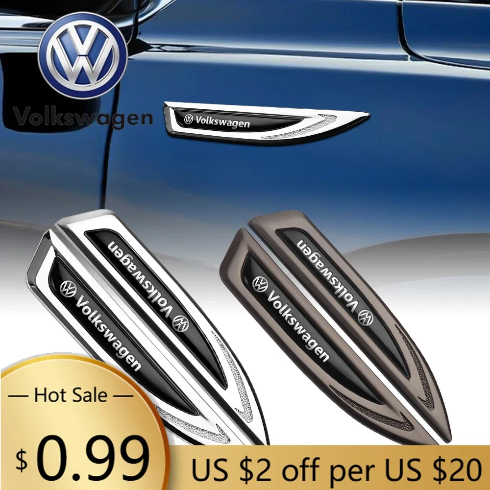 For VOLKSWAGEN VW 2Pcs Car Metal Badge Car Wing Right & Left Side Fender Stickers For Volkswagen Bora Beetle Touran Tiguan GTI R
For VOLKSWAGEN VW 2Pcs Car Metal Badge Car Wing Right & Left Side Fender Stickers For Volkswagen Bora Beetle Touran Tiguan GTI R