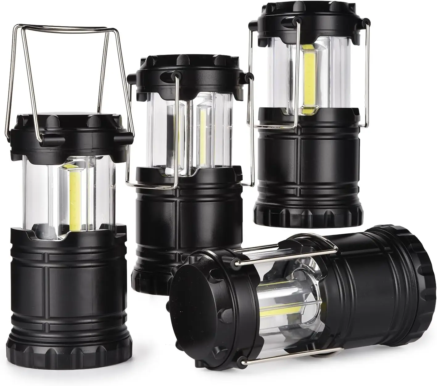 Collapsible Camping Light, Battery Operated LED Super Bright for Power Outages Indoor Emergency Outdoor Hiking Kit (4 Pack)
Collapsible Camping Light, Battery Operated LED Super Bright for Power Outages Indoor Emergency Outdoor Hiking Kit (4 Pack)