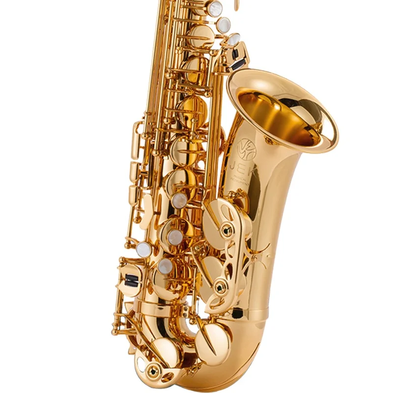 G1 Eb Alto Saxophone with Gold Lacquer Surface and Brass Head
G1 Eb Alto Saxophone with Gold Lacquer Surface and Brass Head
