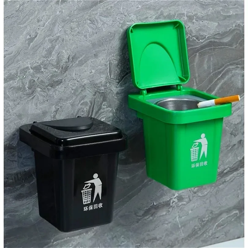 Stainless Steel Wall Mounted Ashtray with DustProof Cover Large Capacity Hanging Bin for Ash Storage Easy Clean Windproof Design
Stainless Steel Wall Mounted Ashtray with DustProof Cover Large Capacity Hanging Bin for Ash Storage Easy Clean Windproof Design