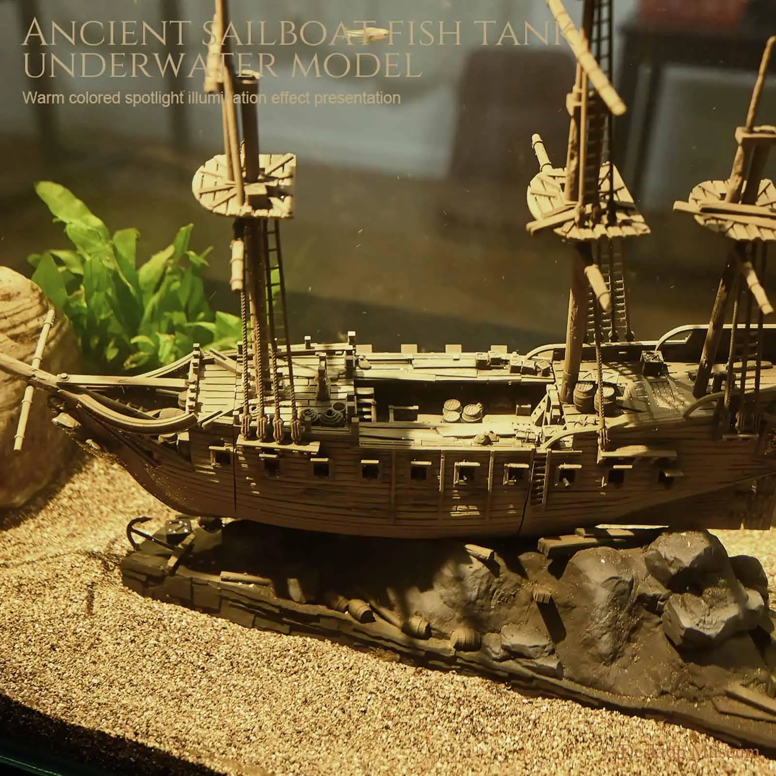 Resin Titanic Ship Model Handcrafted Aquarium Decor Sailing Ship Ornament for Goldfish Aquarium
Resin Titanic Ship Model Handcrafted Aquarium Decor Sailing Ship Ornament for Goldfish Aquarium