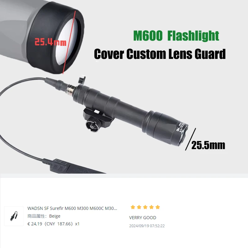 Tactical WADSN M600C Weapon Gun Light Lanterna Rifle Flashlight Pistol Scout Light Torch Hunting Picatinny Rail
Tactical WADSN M600C Weapon Gun Light Lanterna Rifle Flashlight Pistol Scout Light Torch Hunting Picatinny Rail 