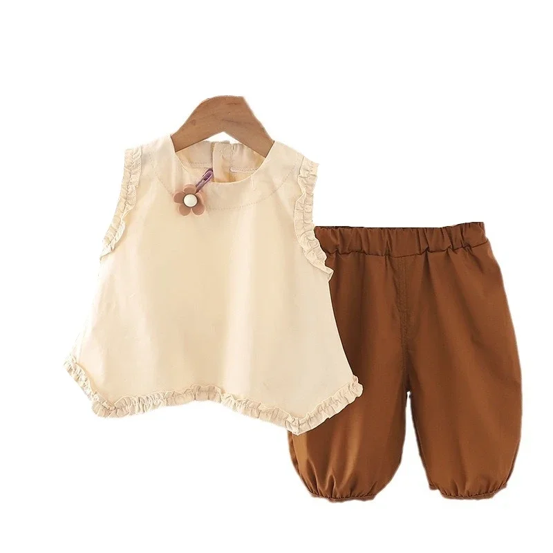 New Summer Baby Clothes Set Children Vest Shorts 2Pcs/Sets Toddler Girls Clothing Infant Casual Cotton Costume Kids Tracksuits
New Summer Baby Clothes Set Children Vest Shorts 2Pcs/Sets Toddler Girls Clothing Infant Casual Cotton Costume Kids Tracksuits