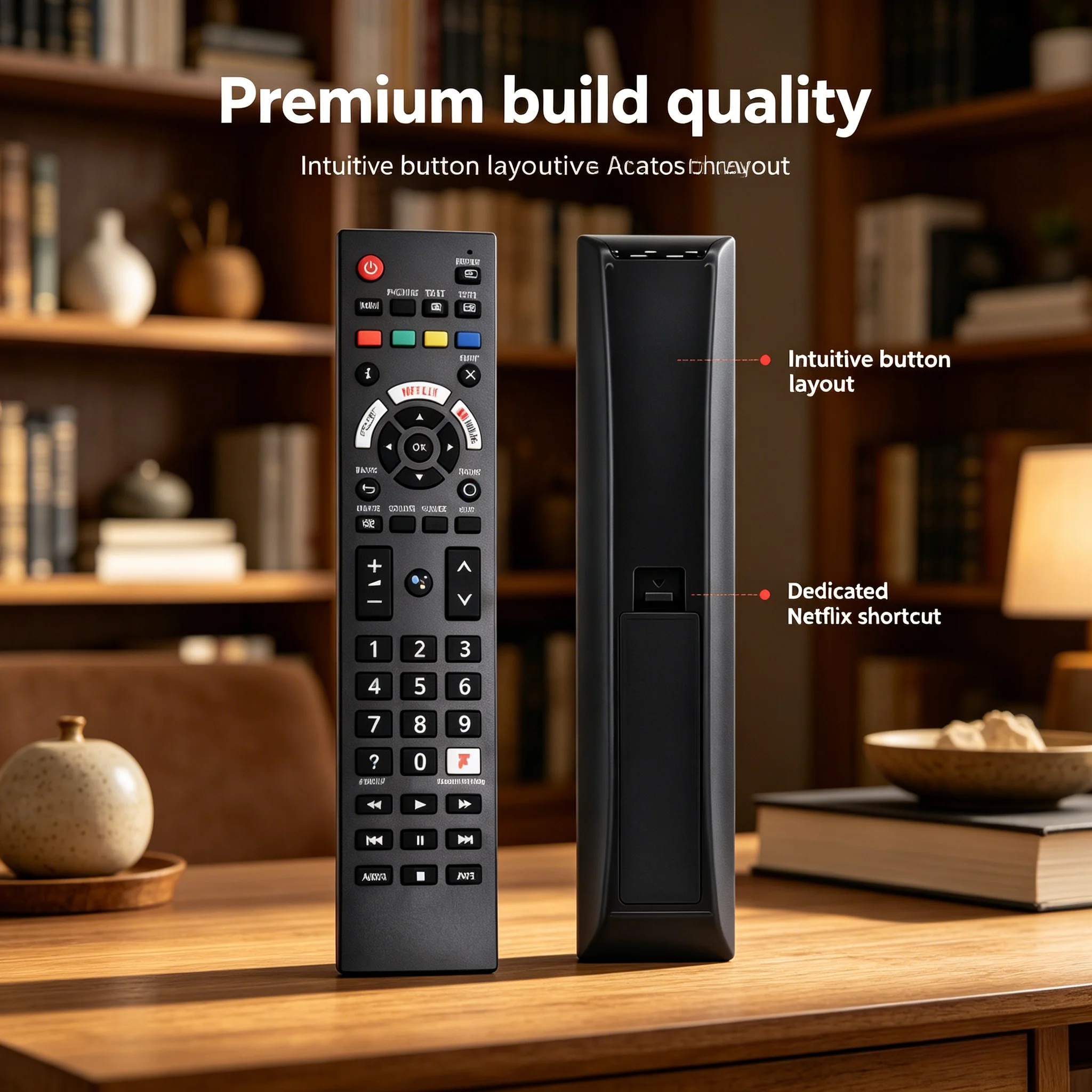 New Replacement Remote Control N2QBYA000037, Infrared Smart TV Remote Controller Compatible with Panasonic Television
New Replacement Remote Control N2QBYA000037, Infrared Smart TV Remote Controller Compatible with Panasonic Television