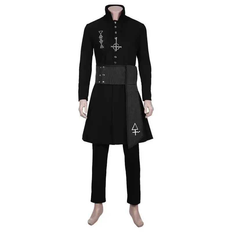 Nameless Ghoul Cosplay Black Coat Halloween Carnival Outfit Vampire Cos Costume Performance Props FD1;6
Nameless Ghoul Cosplay Black Coat Halloween Carnival Outfit Vampire Cos Costume Performance Props FD1;6