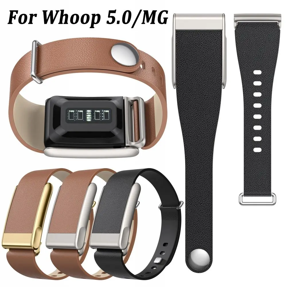 New Replacement Leather Strap Genuine Leather Adjustable Fitness Band Wristband for Whoop 5.0/MG
New Replacement Leather Strap Genuine Leather Adjustable Fitness Band Wristband for Whoop 5.0/MG