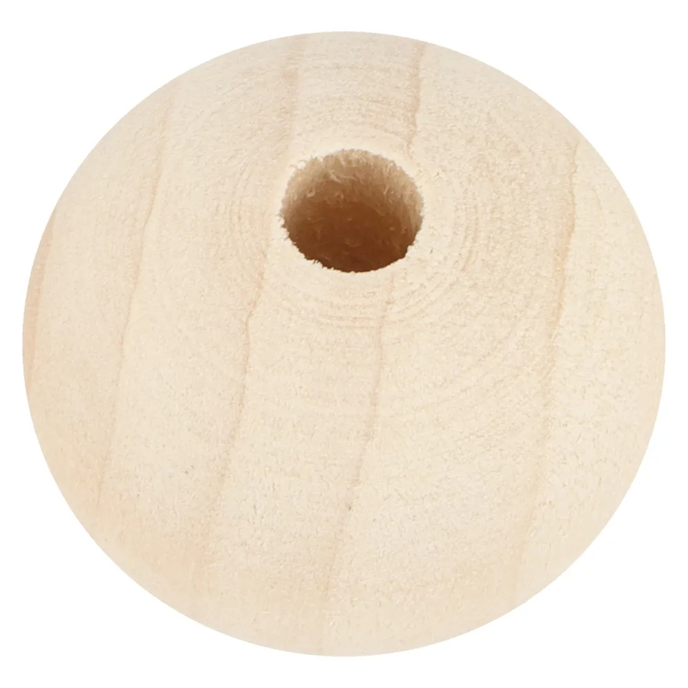 100PCS 1.2in Wooden Beads Raw Wood Tone Finish Solid Wood Craft Wood Smooth Polished Surface Decor Parts
100PCS 1.2in Wooden Beads Raw Wood Tone Finish Solid Wood Craft Wood Smooth Polished Surface Decor Parts