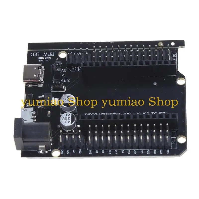 587B ESP32 30Pins Expansion Board ESP32 Shield Development Board Support ESP-WROOM-32 for ESP32-DevKitC-32
587B ESP32 30Pins Expansion Board ESP32 Shield Development Board Support ESP-WROOM-32 for ESP32-DevKitC-32