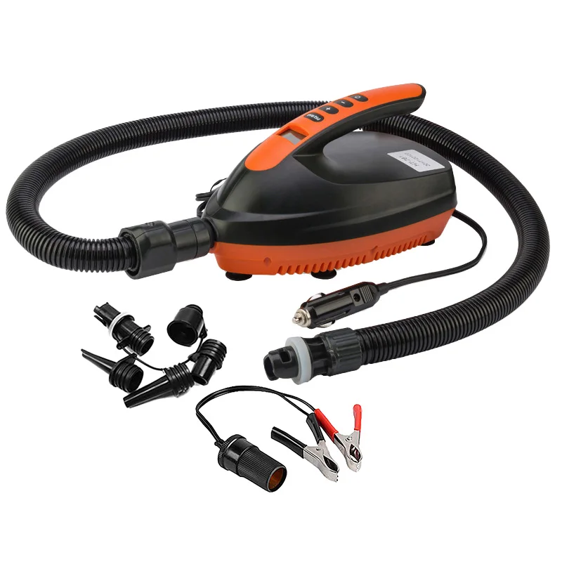 16PSI High Pressure Electric Air Pump Dual Stage Inflation Paddle Board Pump for Inflatable Stand Up Paddle Boards
16PSI High Pressure Electric Air Pump Dual Stage Inflation Paddle Board Pump for Inflatable Stand Up Paddle Boards