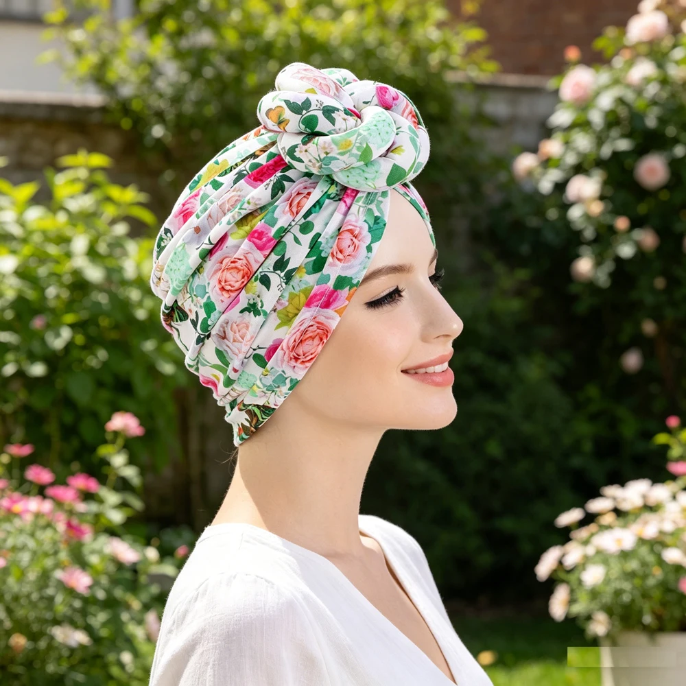 Elastic Pre Knotted Turban Hat African Women Muslim Hijab Bonnet Headscarf Bandana Casual Daily Hair Protection Head Wrap
Elastic Pre Knotted Turban Hat African Women Muslim Hijab Bonnet Headscarf Bandana Casual Daily Hair Protection Head Wrap