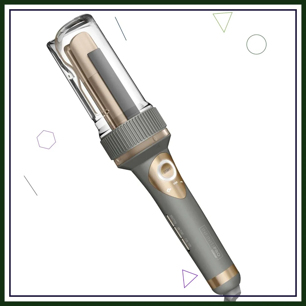 Automatic Curling Iron - 1.25" Barrel for All Hair Types, Medium to Long Hair, Dual Voltage Worldwide
Automatic Curling Iron - 1.25" Barrel for All Hair Types, Medium to Long Hair, Dual Voltage Worldwide