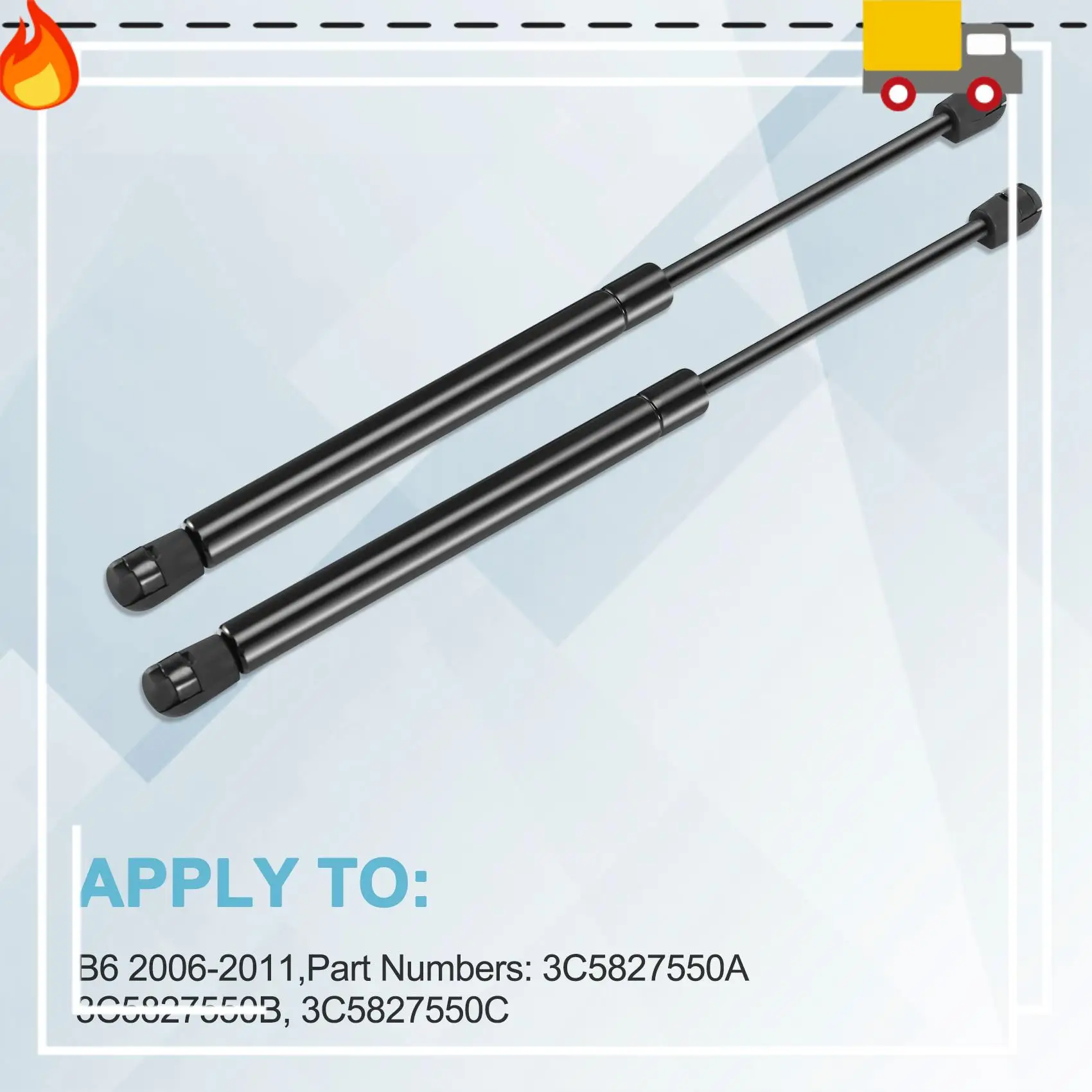 Discount-2Pcs Rear Trunk Gas Charged Lift Supports Sturts Shocks Spring Dampers 3C5827550A For Passat B6 2006-2010
Discount-2Pcs Rear Trunk Gas Charged Lift Supports Sturts Shocks Spring Dampers 3C5827550A For Passat B6 2006-2010