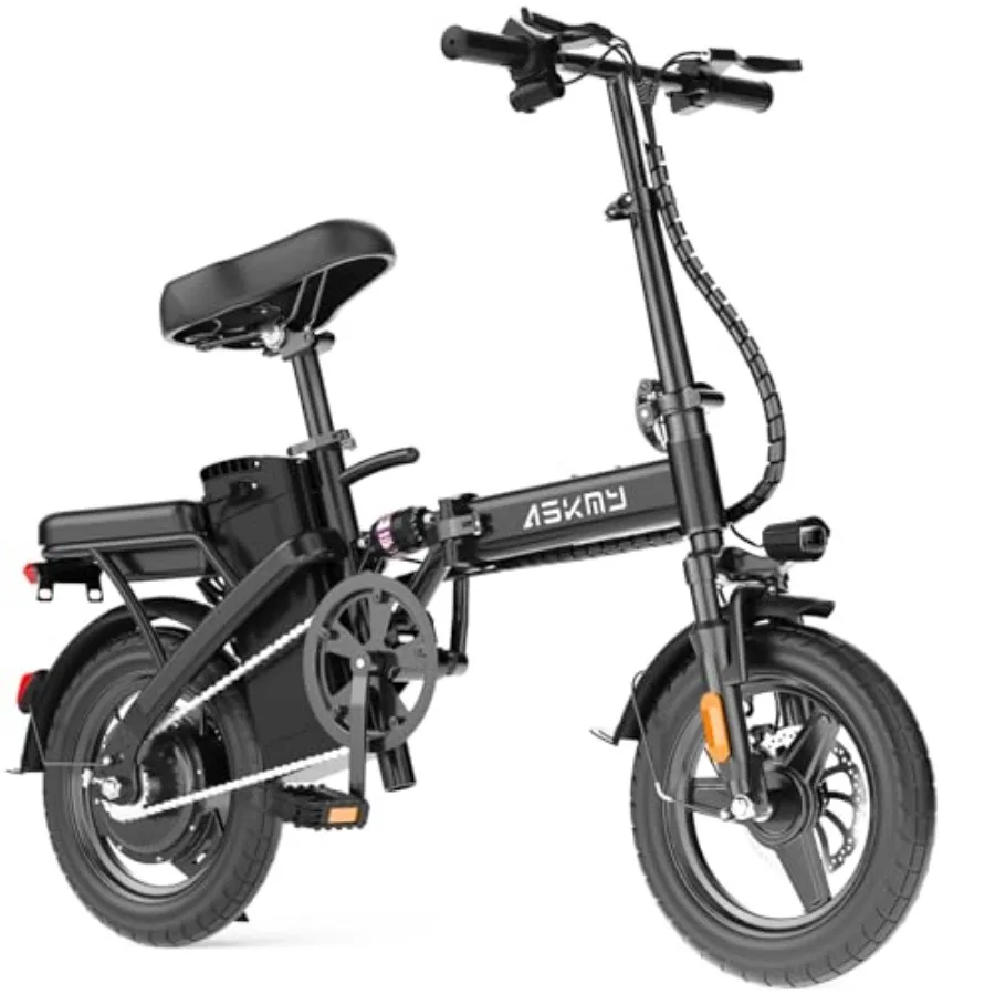 Commuter folding electric bike for adults and teens, aluminum alloy frame, black, 500W motor, 48V removable battery, UL 2849 ce
Commuter folding electric bike for adults and teens, aluminum alloy frame, black, 500W motor, 48V removable battery, UL 2849 ce