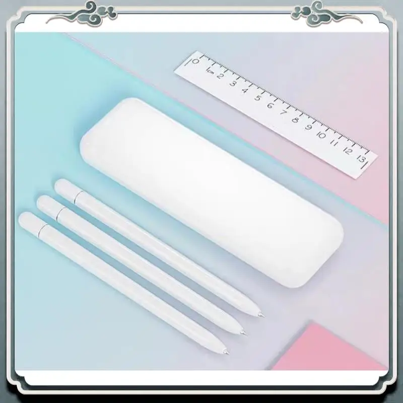 Premium 3-Pen Tech Case Set - Magnetic Smart Pen Holder With Aesthetic Design, Premium Stationery Box For Teens/Students
Premium 3-Pen Tech Case Set - Magnetic Smart Pen Holder With Aesthetic Design, Premium Stationery Box For Teens/Students