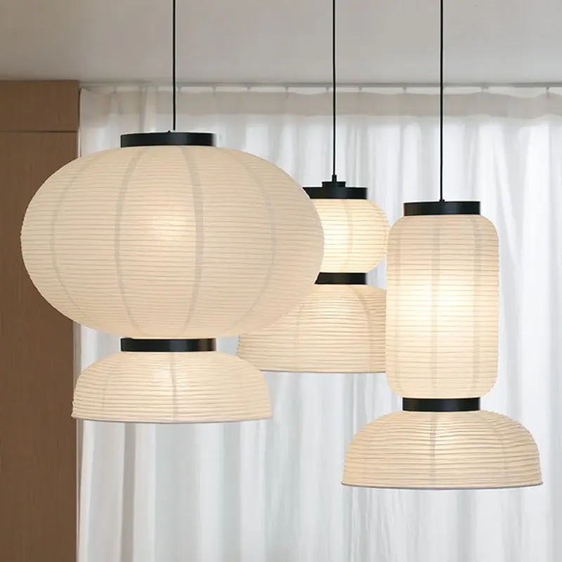 Japanese Retro Restaurant Paper Chandeliers Hotel Bar Study Bedroom Lamp Decorative Led Hanging Lights Indoor Lighting Fixtures
Japanese Retro Restaurant Paper Chandeliers Hotel Bar Study Bedroom Lamp Decorative Led Hanging Lights Indoor Lighting Fixtures
