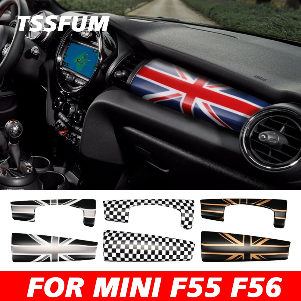 Union Jack Car Interior Sticker for Mini Cooper S JCW F55 F56 Center Console Instrument Panel Decoration Accessories Stickers
Union Jack Car Interior Sticker for Mini Cooper S JCW F55 F56 Center Console Instrument Panel Decoration Accessories Stickers