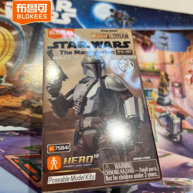 Подлинная новинка 2025 Blokees Star Wars The Mandalorian Series GV01, экшн-фигурка, слепая коробка Din Djarin, коллекционные игрушки, подарок
Подлинная новинка 2025 Blokees Star Wars The Mandalorian Series GV01, экшн-фигурка, слепая коробка Din Djarin, коллекционные игрушки, подарок