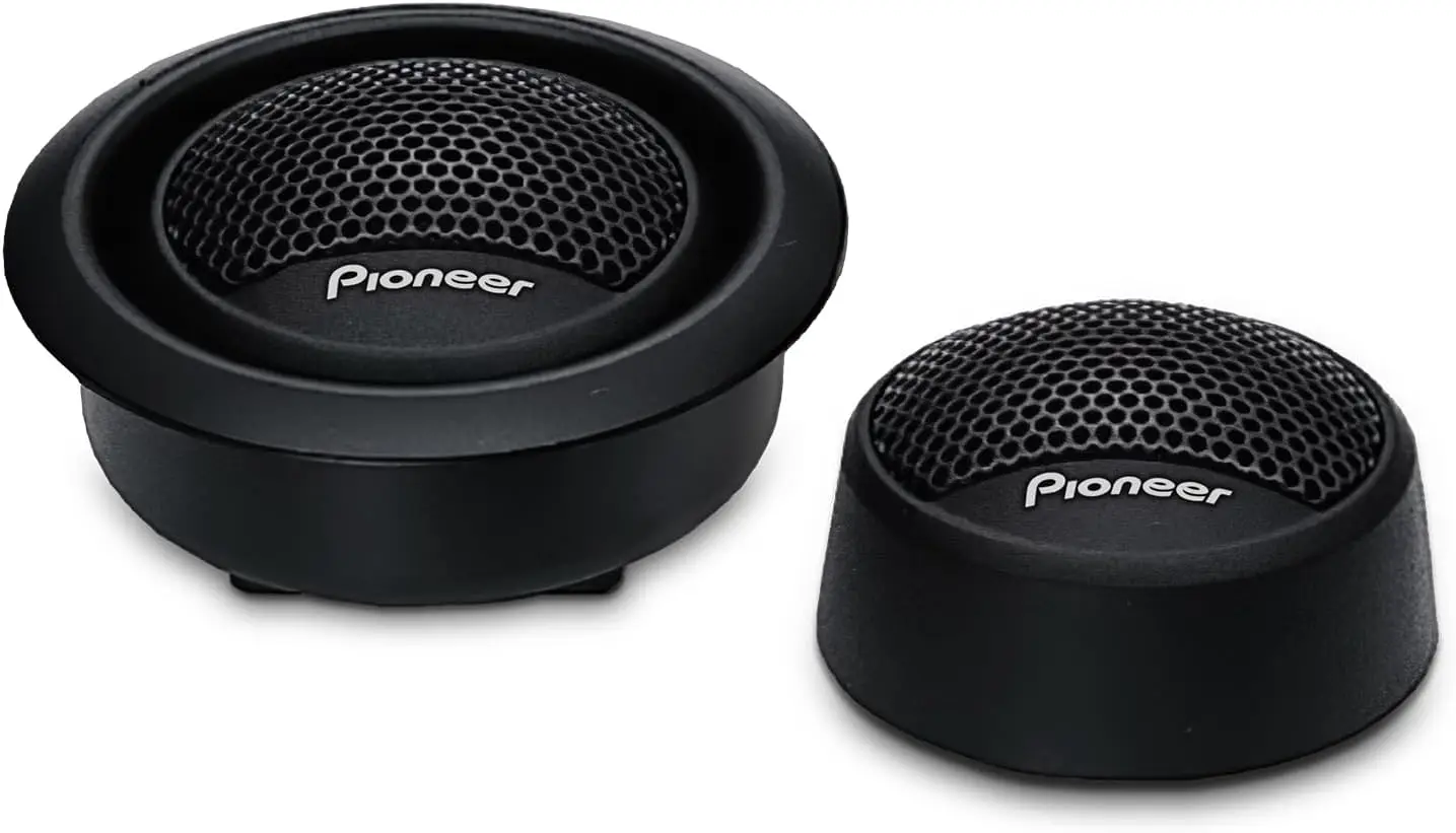 3/4" 120W Max Power Polyester Fiber Soft Dome Tweeter Pair for Car Audio
3/4" 120W Max Power Polyester Fiber Soft Dome Tweeter Pair for Car Audio