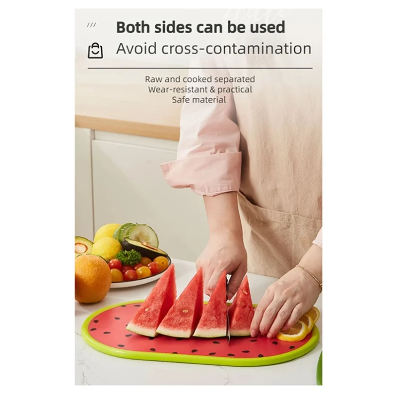 【Space-Saving】Cutting Board Watermelon Avocado Double-Sided Fruits Vegetable Chopping Board Cute Kitchen
【Space-Saving】Cutting Board Watermelon Avocado Double-Sided Fruits Vegetable Chopping Board Cute Kitchen