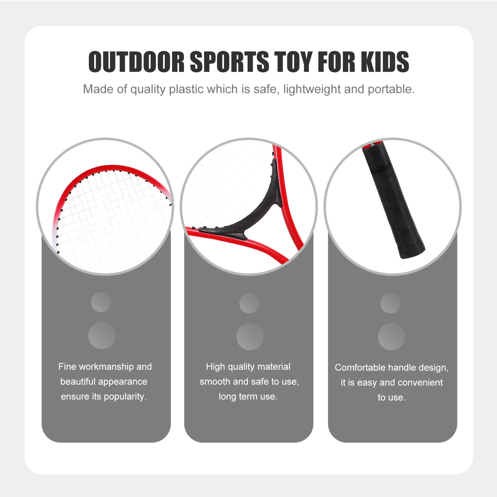1 комплект, детская теннисная ракетка из феросплава, легкая портативная гибкая ручка, сумка для хранения мячей для занятий спортом на открытом воздухе в комплекте
1 комплект, детская теннисная ракетка из феросплава, легкая портативная гибкая ручка, сумка для хранения мячей для занятий спортом на открытом воздухе в комплекте